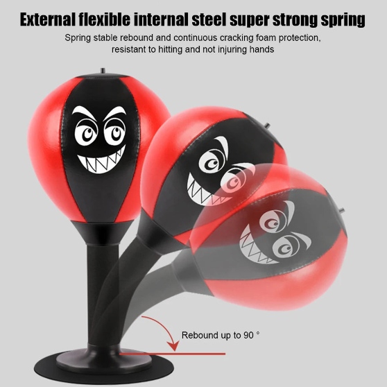Stress-Busting Desktop Punching Buddy: Inflate Your Anger Away!